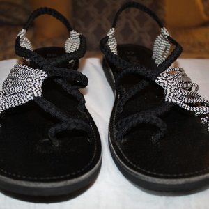 Bokyna Soulmate - Zebra - Sandals - Women Sz 10